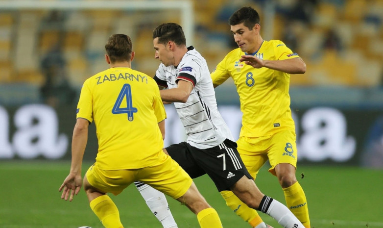 Украина проиграла Германии в Лиге наций, Малиновский забил с пенальти