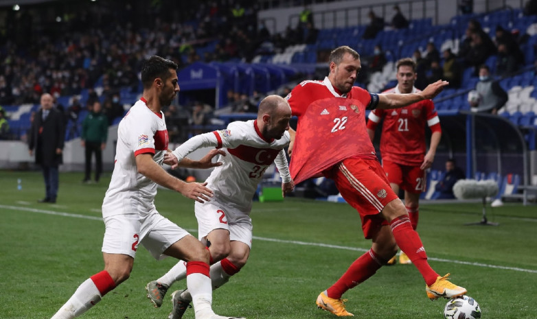 Россия упустила победу над Турцией в матче Лиги наций