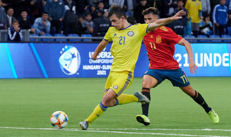 Видеообзор матча отбора на молодежный Евро 2021 Испания U-21 - Казахстан U-21