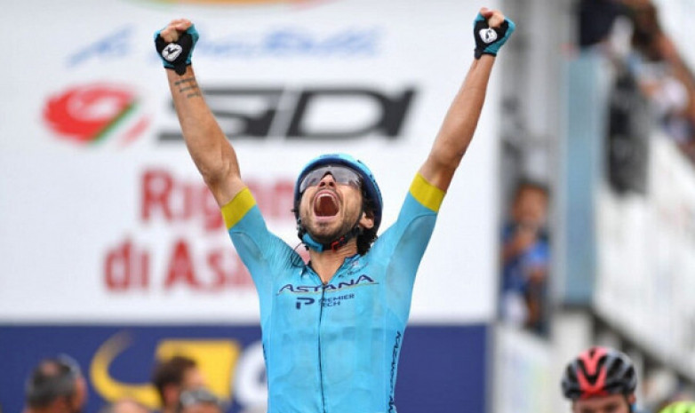 Фабио Феллине 21-ый на 11 этапе «Джиро д’Италия»