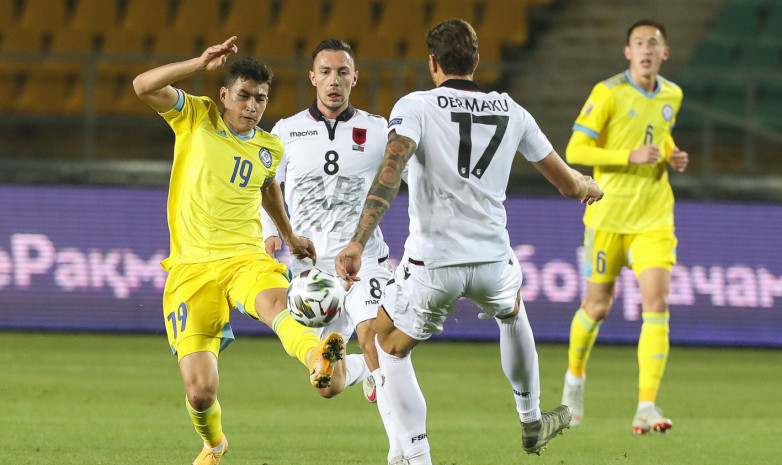 Казахстан сыграл вничью с Албанией и упрочил интригу в группе Лиги наций