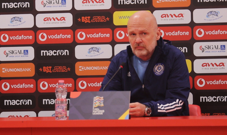 Михал Билек рассказал о кадровых проблемах сборной Казахстана и поставил цель на матч с Албанией