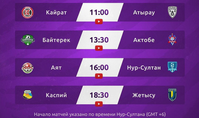 Прямая трансляция матчей шестого игрового дня второго круга чемпионата Казахстана по футзалу