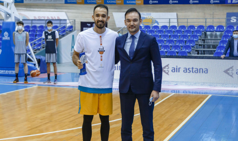 Названы лучшие игроки Кубка Казахстана по баскетболу среди мужчин