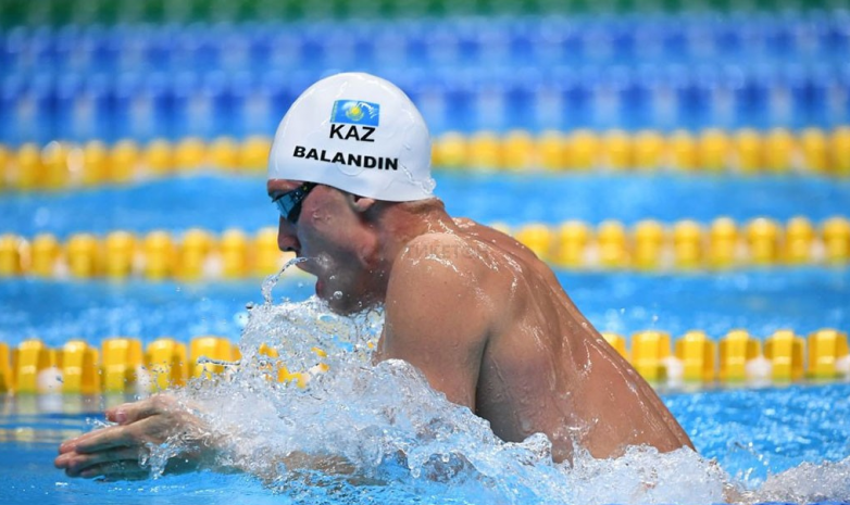 Баландин завоевал третье «золото» на чемпионате Казахстана по плаванию