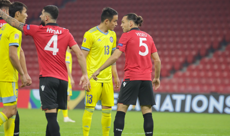 Видеообзор матча Албания – Казахстан в Лиге наций
