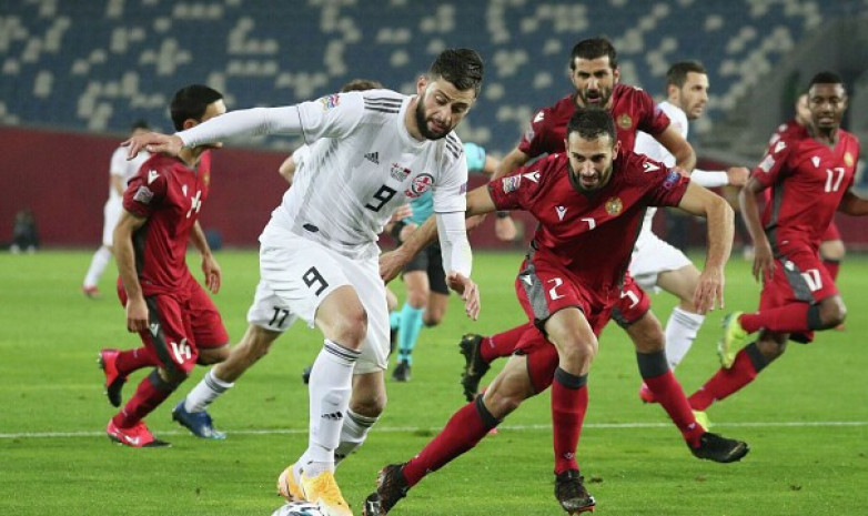 Полузащитник «Астаны» помог сборной Армении выиграть гостевой матч в Лиге наций 