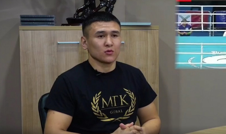 Видео. Непобежденный казахстанский боксер начал подготовку к своему третьему профессиональному бою