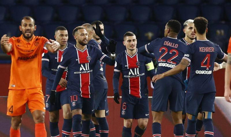 ПСЖ разгромил «Монпелье» в стартовом матче 21-го тура Лиги 1 (+Видеообзор)