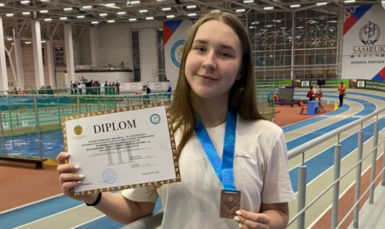 Мария Алексеенко стала бронзовым призером на ЧРК по легкой атлетике