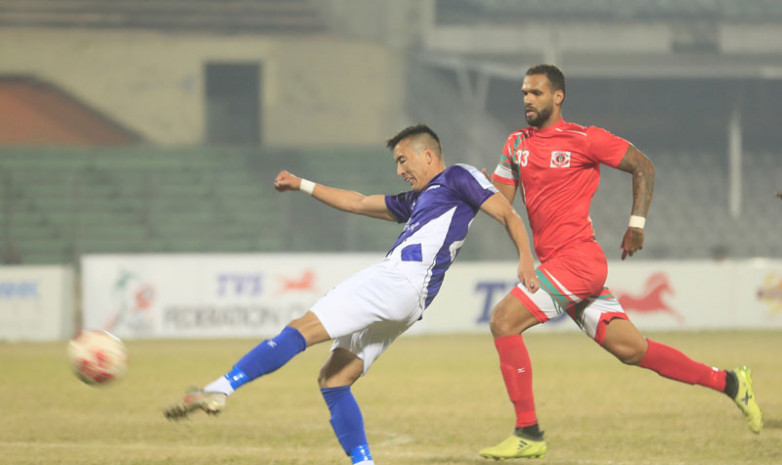 Премьер-Лига Бангладеш: Дуйшобеков в основе на матч против «Абахани Читтагонг»
