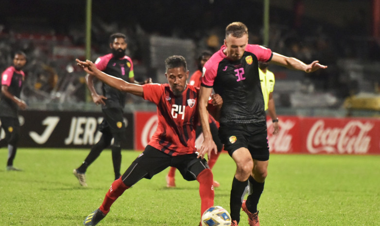 ВИДЕО. Первый гол Марата Аджиниязова в Премьер-Лиге Мальдив