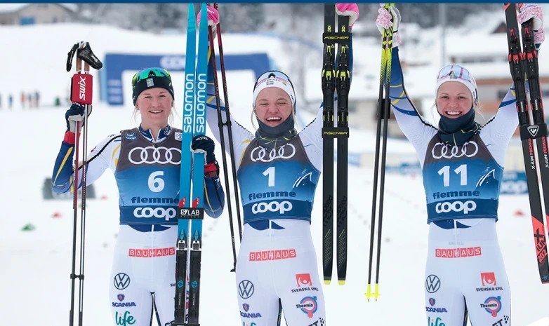 «Тур де Ски» спринттік жарысында швециялық қыздардан жүлде артылмады