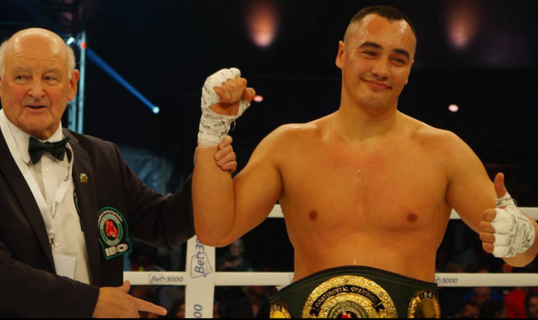 Непобежденный супертяжеловес из Казахстана с титулом IBO озвучил дату следующего боя