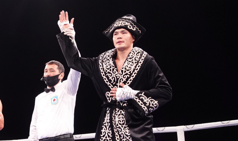 Камшыбек Кункабаев завоевал пояс WBO Asia Pacific в первом тяжелом весе