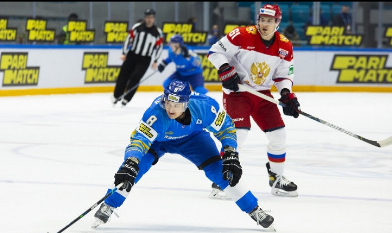 Фоторепортаж с матча Qazaqstan Hockey Open Россия (ол) — Казахстан-2