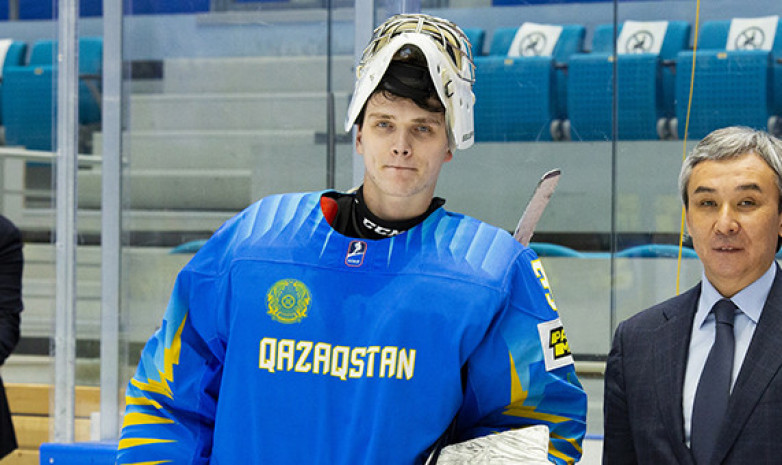 Голкипер сборной Казахстана подвел итоги турнира Qazaqstan Hockey Open