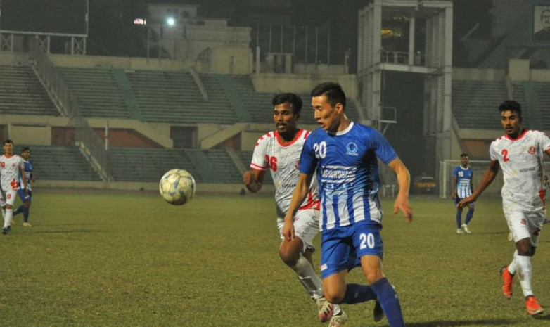 Чемпионат Бангладеш: Дуйшобеков в стартовом составе на матч с «Абахани Лимитед»