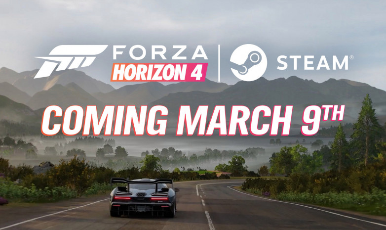 Forza Horizon 4 станет доступна в Steam с 9 марта