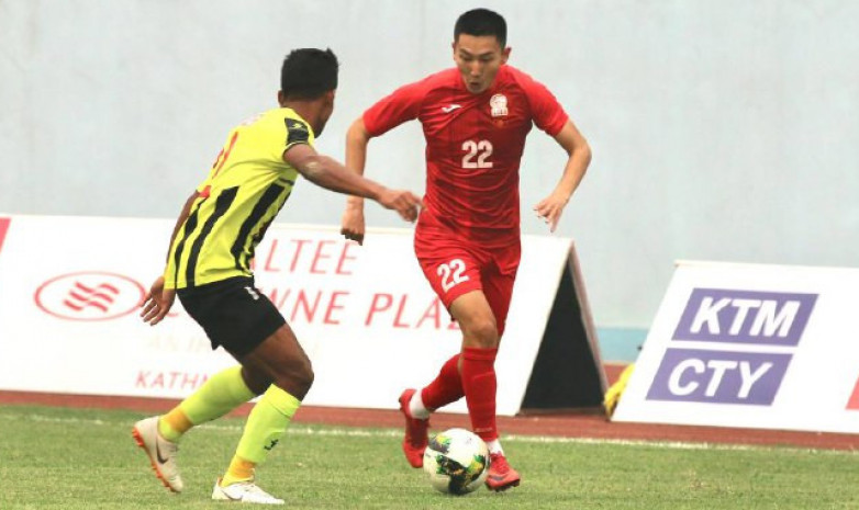 Сборная Кыргызстана U-23 сыграла вничью с клубом из Непала
