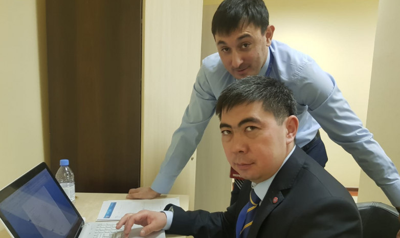 Казахстанские арбитры судили отборочный матч EURO-2022