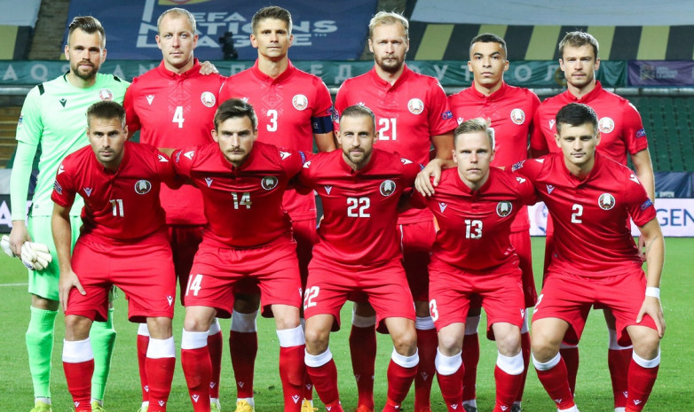 Бельгия разгромила сборную Беларуси с игроками «Кайрата» и «Астаны» в матче отбора ЧМ-2022