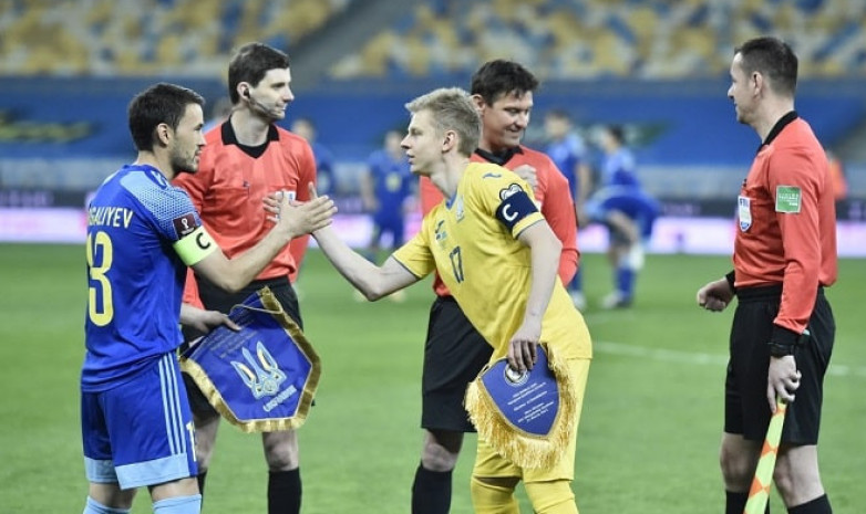 Фоторепортаж с отборочного матча ЧМ-2022 Украина – Казахстан