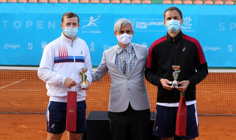Қазақстандық теннисшілер Хорватиядағы турнирдің жеңімпазы атанды