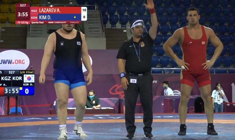 Айаал Лазарев вышел в полуфинал чемпионата Азии в Алматы
