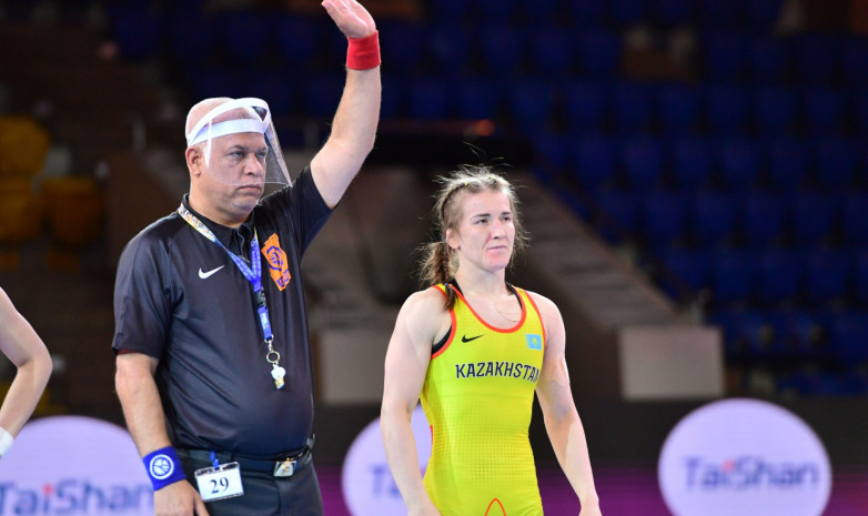Валентина Исламова-Брик стала победительницей чемпионата Азии по борьбе