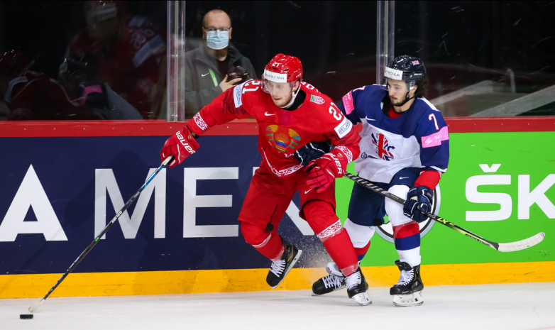 Видеообзор матча ЧМ-2021 по хоккею Беларусь – Великобритания