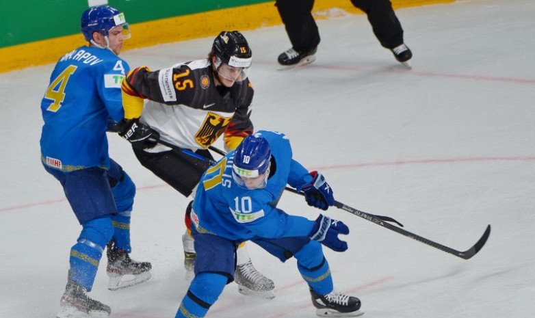 Сборная Казахстана сенсационно обыграла Германию на ЧМ-2021 по хоккею