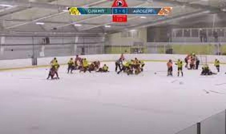 ВИДЕО. На детском хоккейном турнире в Саратове произошла массовая драка