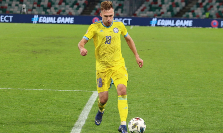 Владислав Васильев присоединился к сборной Казахстана перед матчем с Северной Македонией