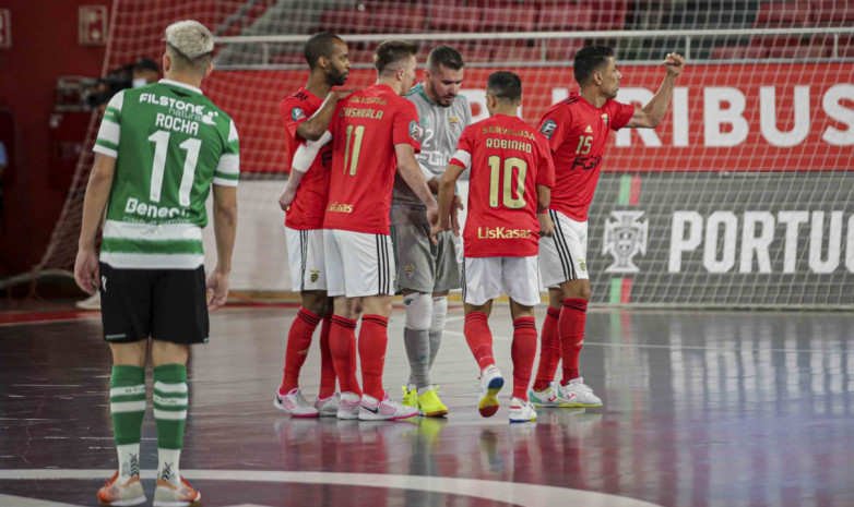 «Бенфика» обыграла «Спортинг» и сравняла счет в финале чемпионата Португалии по футзалу (+видеообзор)