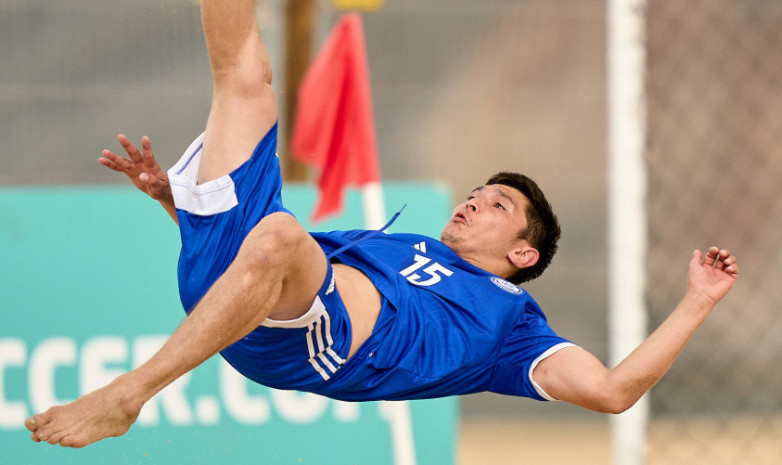 Сборная Казахстана уступила Португалии в матче «отбора» на ЧМ по пляжному футболу