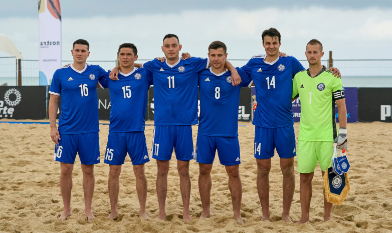 Сборная Казахстана уступила Турции в матче «отбора» на ЧМ по пляжному футболу