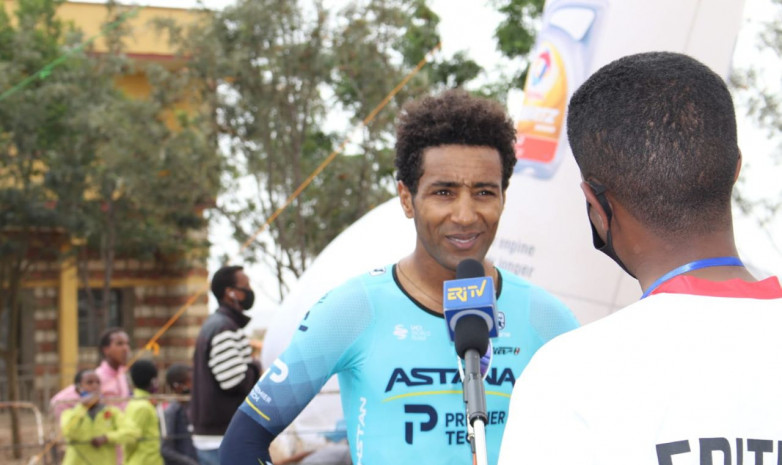 «У меня очень хорошая физическая форма». Кудус прокомментировал индивидуальную гонку на чемпионате Эритреи