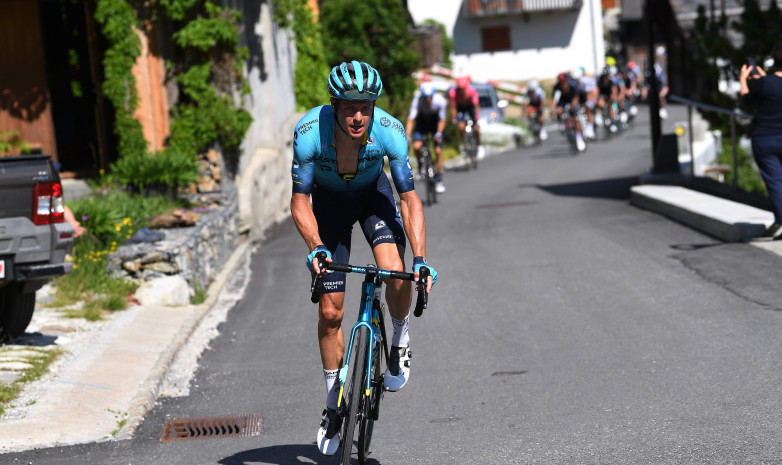 Гонщик «Астаны» Якоб Фульсанг стал вторым на пятом этапе «Тура Швейцарии»