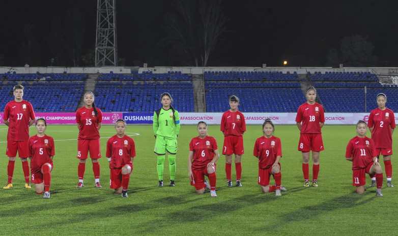 CAFA U-20 Women's Championship: Сборная Кыргызстана поднялась на 3 место