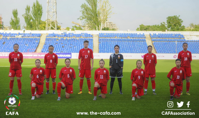 CAFA U-20 Women's Championship: Сборная Кыргызстана сегодня сыграет против Таджикистана