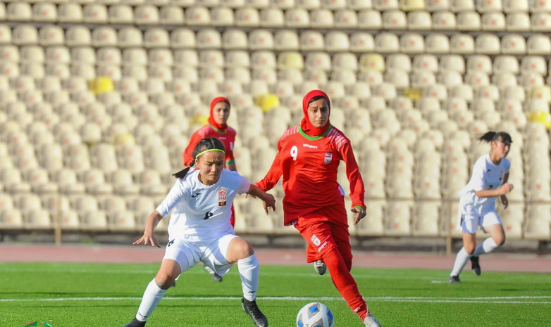 CAFA U-20 Women's Championship: Сборная Кыргызстана проиграла Ирану со счетом 1:4