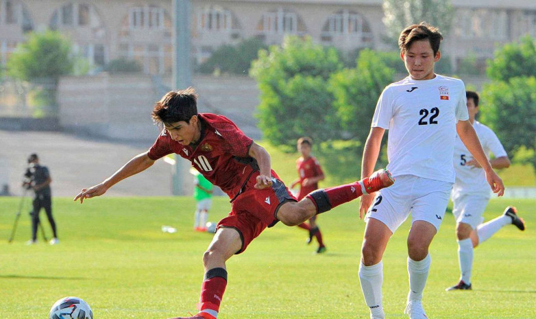 Сборная Кыргызстана (U-16) одержала победу в первом матче Кубка Развития 