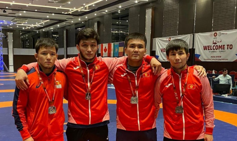 Кыргызстанцы завоевали четыре медали на турнире по вольной борьбе Yasar Dogu
