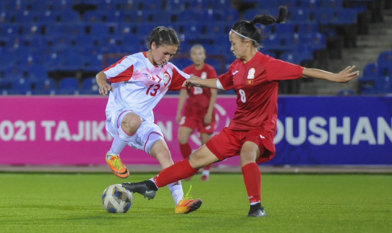 CAFA U-20 Women's Championship: Сборная Кыргызстана разгромила Таджикистан