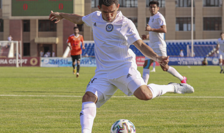 Каиров открыл счет ударом головы в матче «Ордабасы» - «Астана»