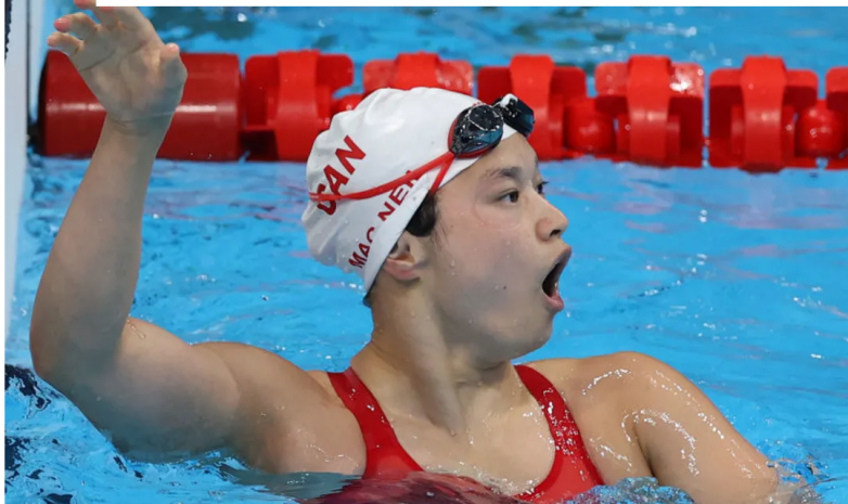 Канадка Маргарет Макнил завоевала «золото» Олимпийских игр-2020 в плавании на 100 м баттерфляем
