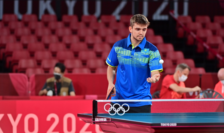 Кирилл Герасименко проиграл в третьем раунде олимпийского турнира по настольному теннису