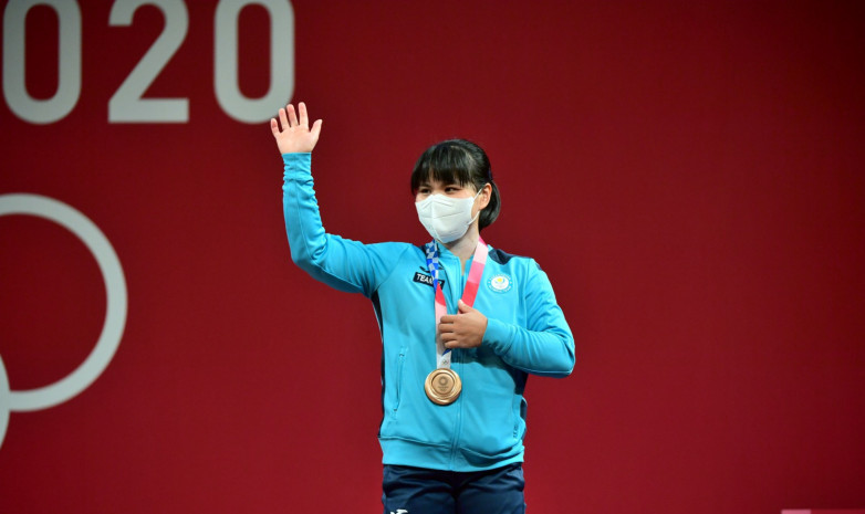 Президент НОК поздравил Зульфию Чиншанло с олимпийской медалью