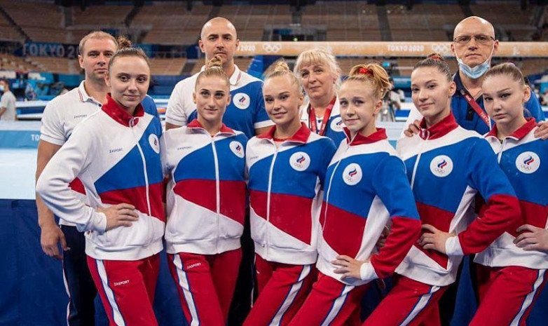 Россия впервые в истории выиграла женское командное многоборье в гимнастике на ОИ в Токио